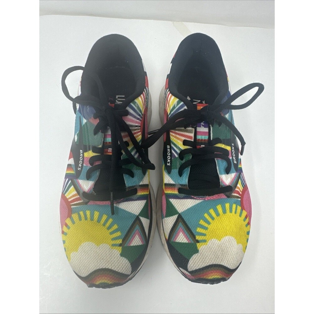 Brooks Trace 2 Womens Running Shoes Lisa Congdon Limited Edition Pride Sz 6.5